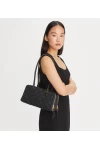 Tory Burch Small T Monogram Marshmallow Satchel Black Women