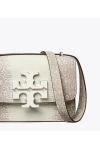 Tory Burch Small Eleanor Lizard Embossed Bag White Women