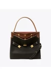 Tory Burch Small Lee Radziwill Double Bag Black Women