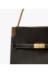 Tory Burch Small Lee Radziwill Double Bag Black Women