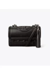 Tory Burch Small Fleming Convertible Shoulder Bag Black Women