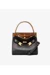 Tory Burch Petite Lee Radziwill Double Bag Black Women