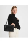 Tory Burch Fleming Convertible Shoulder Bag Black Women