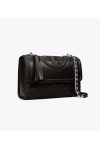 Tory Burch Fleming Convertible Shoulder Bag Black Women