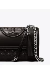 Tory Burch Fleming Convertible Shoulder Bag Black Women