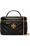 Tory Burch Kira Mini Vanity Tote Bag Black Women