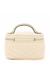 Tory Burch Kira Mini Vanity Tote Bag Light Cream Women