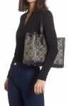 Tory Burch T Monogram Jacquard Small Tote Bag Women