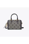 Tory Burch Mini T Monogram Barrel Bag Tory Navy Women