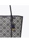 Tory Burch Perry Monogram Jacquard Triple Compartment Tote Bag Women