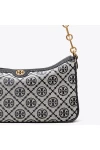 Tory Burch T Monogram Jacquard Studio Bag Tory Navy Women